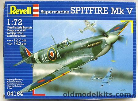 Revell 1/72 Spitfire Mk.V, 4164  plastic model kit